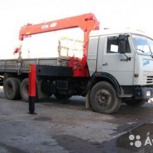 Манипулятор - камаз. Перевозка с КМУ, стрела 4 т