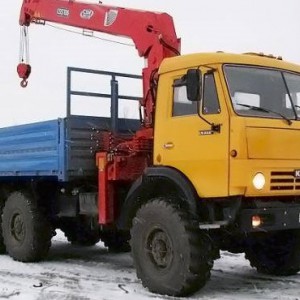 Аренда камаз 53215-бортовой-манипулятор в Уссурийске