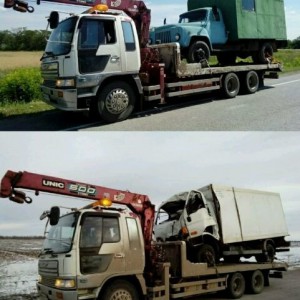 Эвакуатор с КМУ и сдвижной платформой в Волгодонске