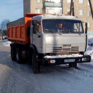 Перевозки на самосвале камаз