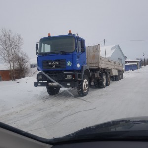 Грузоперевозки. Бортовой открытый. Седельный тягач