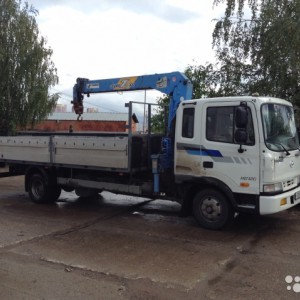 Услуги крана манипулятора, сам гружу, сам вожу в Казани