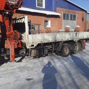 Услуги кран борта 7 т. Аренда манипулятор