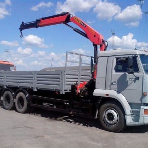 Аренда услуги манипулятор - кран грузоперевозки