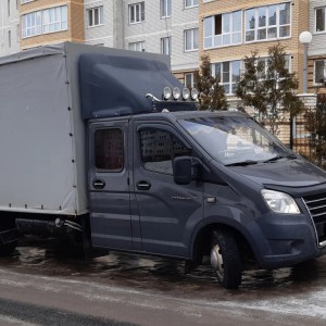 Грузоперевозки. Газель с пассажирскими местами
