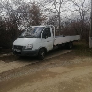Грузоперевозки. Переезды. Газель открытая, борт