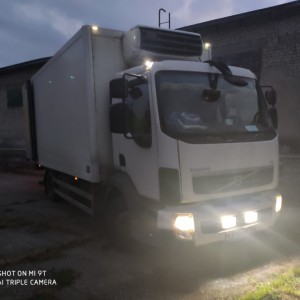 Грузоперевозки услуги. Термобудка с гидробортом. в Туле