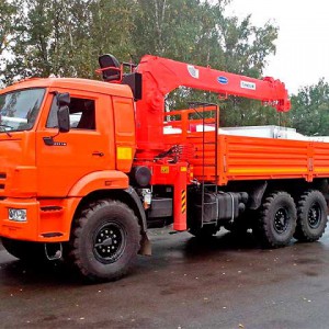 Манипулятор - кран вездеход камаз 6*6 услуги аренда в Костроме