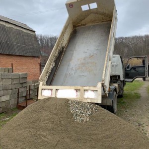 Достака до 4 кубов мини самосвал. Грузоперевозки