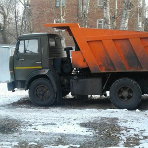 Камаз самосвал мусор щебень отсев