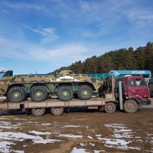 Кран - борт эвакуатор грузовой трал