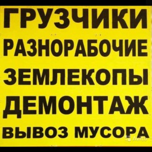Грузоперевозки. Грузчики, разнорабочие
