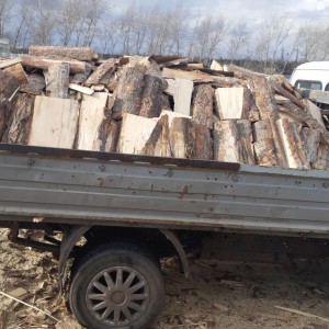 Горбыль дрова сосна береза