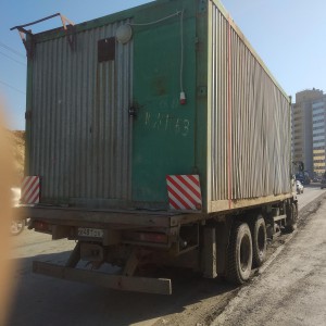 Перевозка негаборита манипулятором