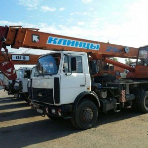 Услуги автокрана 25т 16т