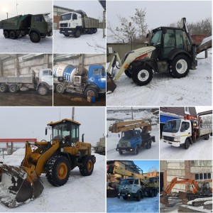 Услуги спецтехники. Грузоперевозки