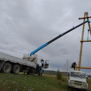 Услуги манипулятора. Грузоперевозки