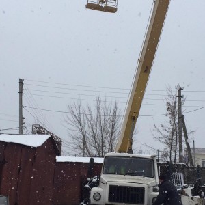 Услуги автовышки ВС - 22