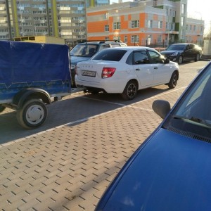 Перевозки на легковом прицепе