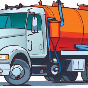 Вакуумка, Откачка выгребных ям