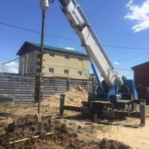 Услуги автобуровой, ямобура, буровой