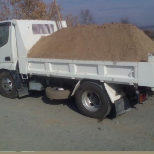 Перевозки щебень, песок, отсев, опилки