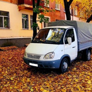 Газель, уже в пути