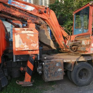 Эксковатор, Выгребные ямы. Перевозки