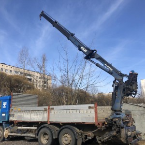 Услуги манипулятора. Грузоперевозки