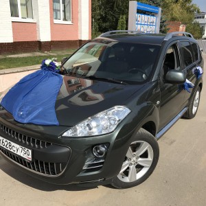 Катаю свадьбы Peugeot 4007