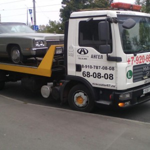 Услуги эвакуатора в смоленске. перевозки