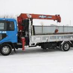 Услуги крана - манипулятора. Грузоперевозки