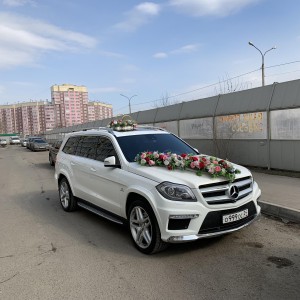 Свадьба, прокат авто, прокат Mercedes GL AMG 2015