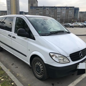 Микроавтобус Мерседес в аренду с водителем 8 мест