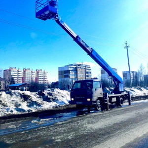 Услуги автовышки 18 метров