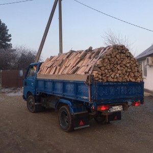 Дрова колотые, чурки, метровки