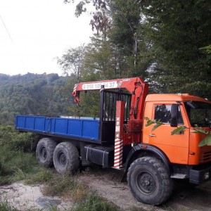 Услуги Крана манипулятора на базе камаз