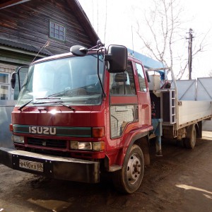 Услуги манипулятора. Грузоперевозки