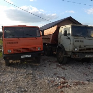 Услуги самосвалов камаз