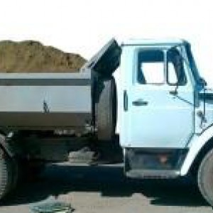 Песок щебень тырса бетон и доставка