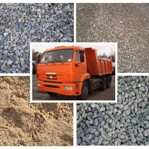 Песок, щебень, земля перевозки