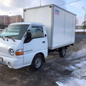 Грузоперевозки на Hunday Porter Термобудка