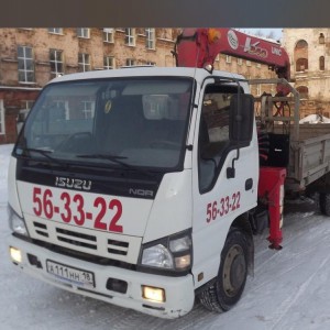 Манипулятор Isuzu 5тн услуги