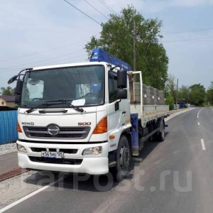 Бортовой с краном. Грузоперевозки