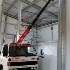 Услуги манипулятора. Грузоперевозки