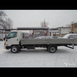 Хундай 5 тонн бортовой, верхняя погрузка. Грузоперевозки