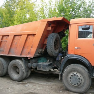 Доставка песка, земли, гравия, отсев,