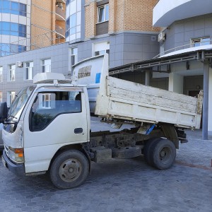 Перевозки: песок, отсев, строительный мусор