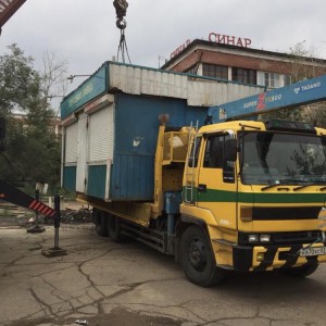 Услуги Кран - Борт 10-14 тонн. Грузоперевозки фурами