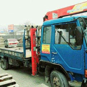 Услуги Манипулятора 5 тонн. Имеется пропуск